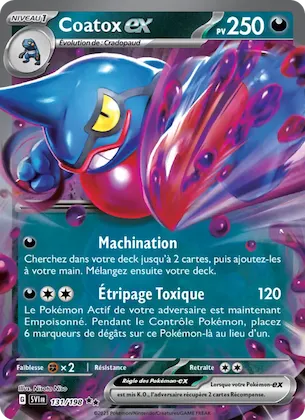 Coatox-ex n° 131 – Écarlate et Violet