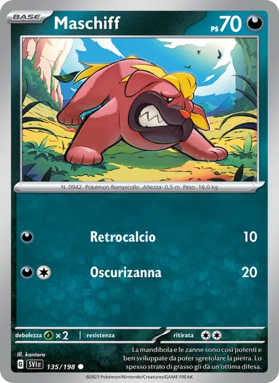 Maschiff 135 – Scarlatto e Violetto