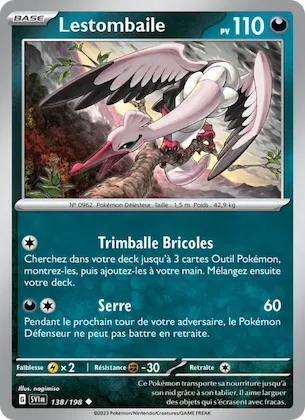 Lestombaile n° 138 – Écarlate et Violet