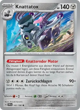 Knattatox Nr. 142 – Karmesin & Purpur