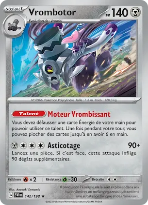 Vrombotor n° 142 – Écarlate et Violet