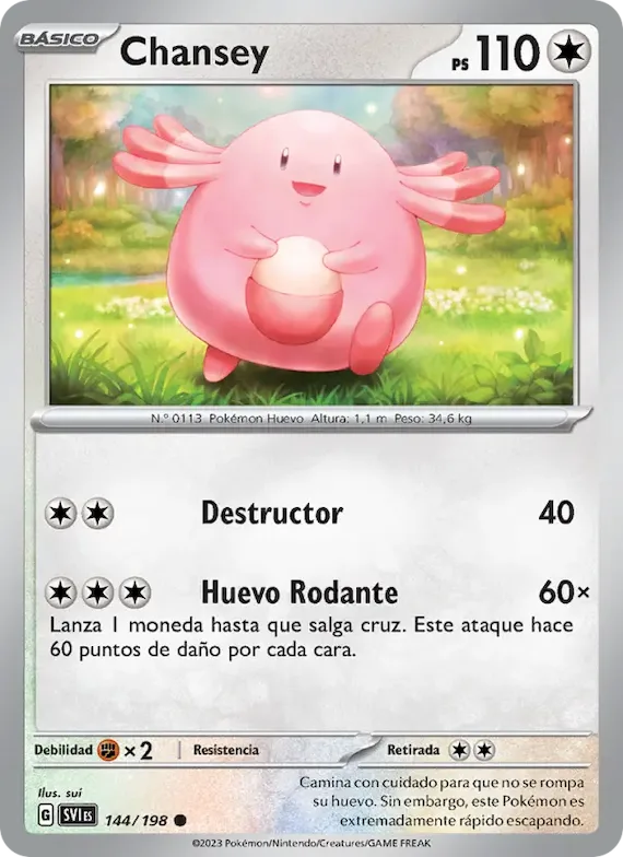 Chansey 144 – Escarlata y Púrpura