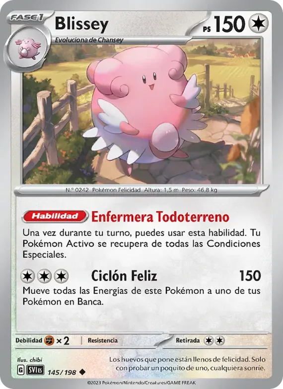 Blissey 145 – Escarlata y Púrpura