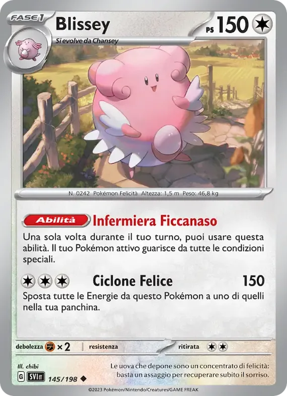 Blissey 145 – Scarlatto e Violetto