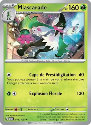 Miascarade n° 15 – Écarlate et Violet