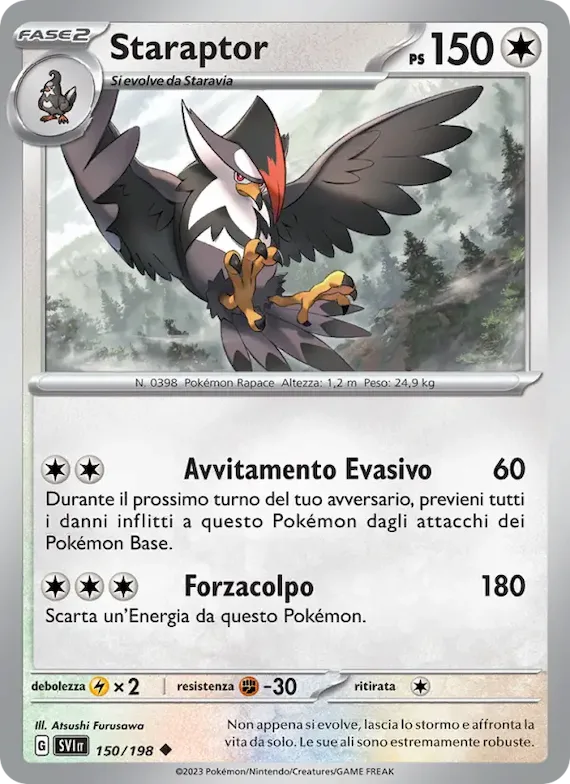 Staraptor 150 – Scarlatto e Violetto