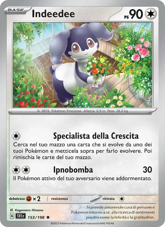 Indeedee 153 – Scarlatto e Violetto