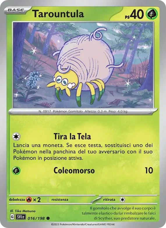 Tarountula 16 – Scarlatto e Violetto