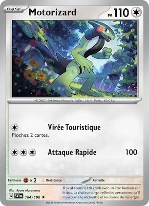 Motorizard n° 164 – Écarlate et Violet