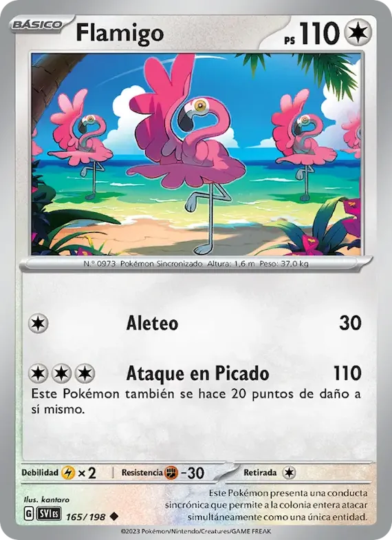 Flamigo 165 – Escarlata y Púrpura