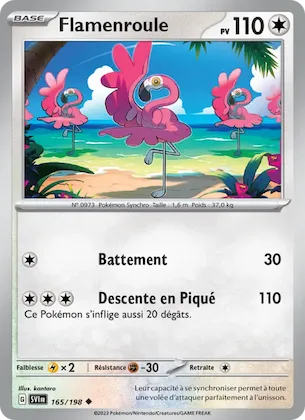 Flamenroule n° 165 – Écarlate et Violet