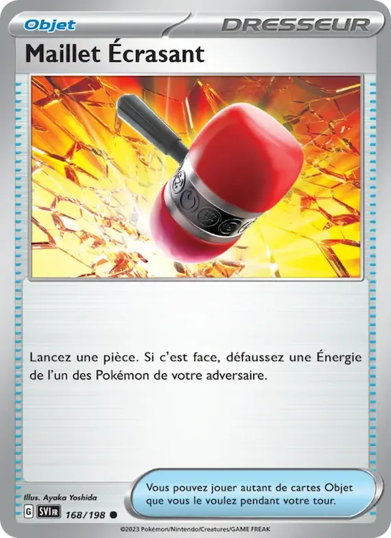 Maillet Écrasant 168 – Écarlate et Violet