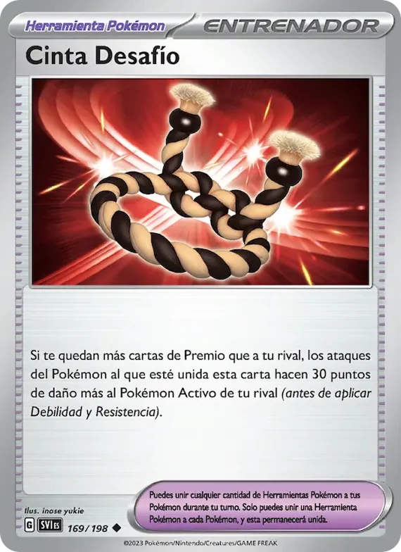 Cinta Desafío 169 – Escarlata y Púrpura