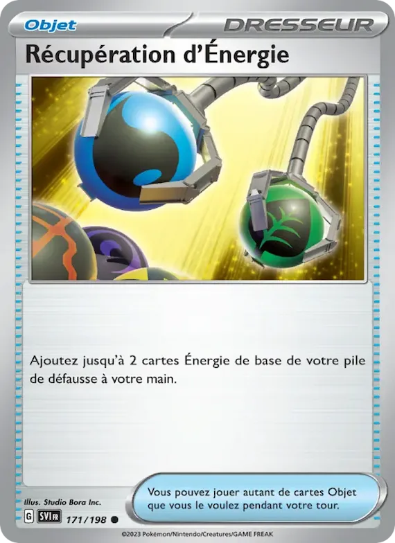 Récupération d'Énergie 171 – Écarlate et Violet