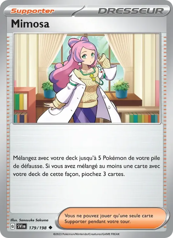 Mimosa 179 – Écarlate et Violet