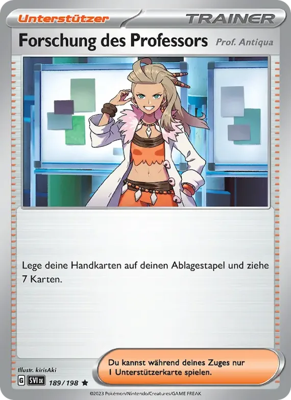 Forschung des Professors 189 – Karmesin & Purpur