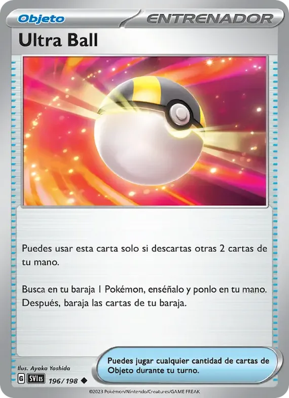 Ultra Ball 196 – Escarlata y Púrpura