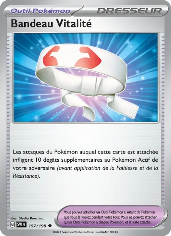 Bandeau Vitalité 197 – Écarlate et Violet