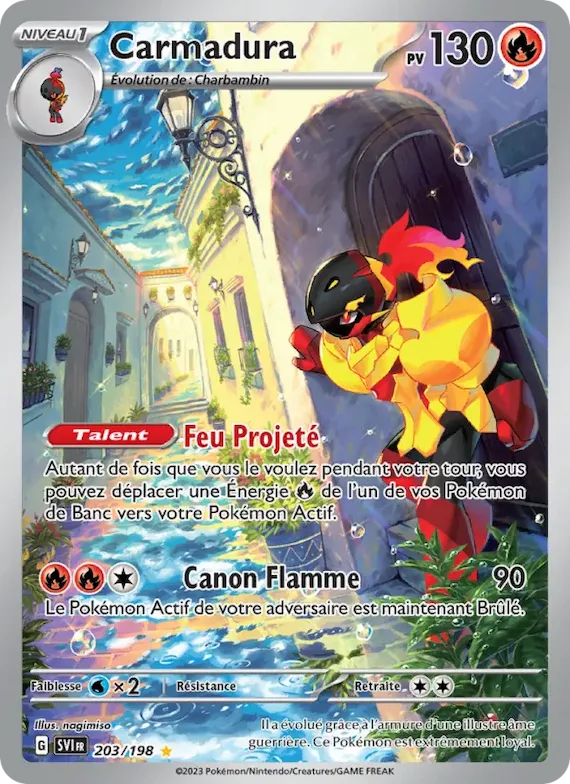 Carmadura 203 – Écarlate et Violet
