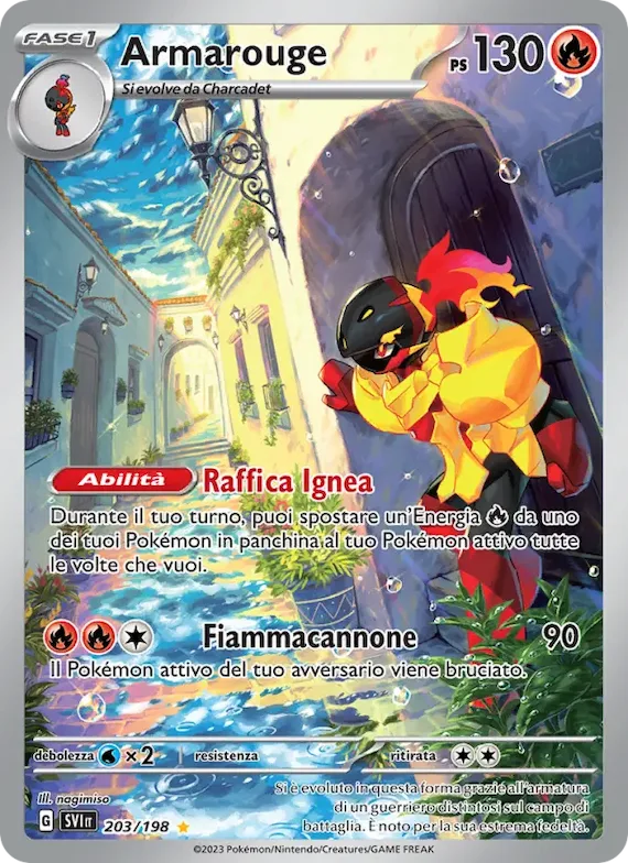 Armarouge 203 – Scarlatto e Violetto