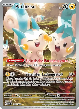 Pachirisu Nr. 208 – Karmesin & Purpur