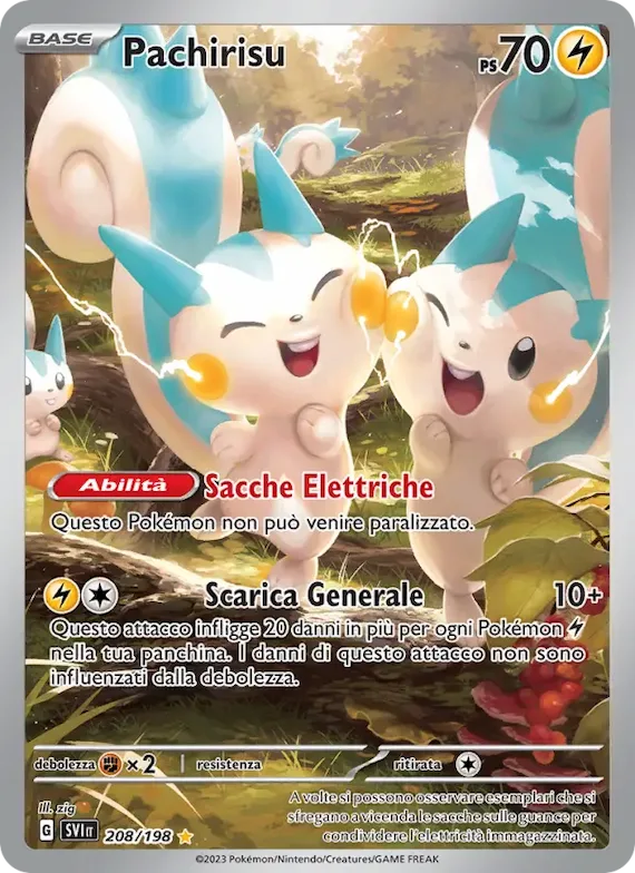 Pachirisu 208 – Scarlatto e Violetto