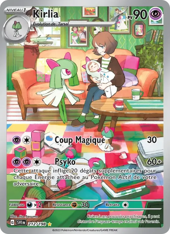 Kirlia 212 – Écarlate et Violet