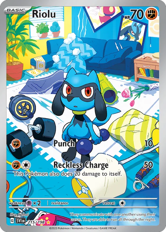 Riolu #215 – Scarlet & Violet