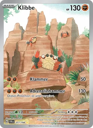 Klibbe Nr. 217 – Karmesin & Purpur