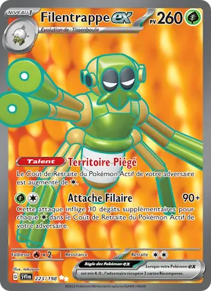 Filentrappe-ex n° 223 – Écarlate et Violet