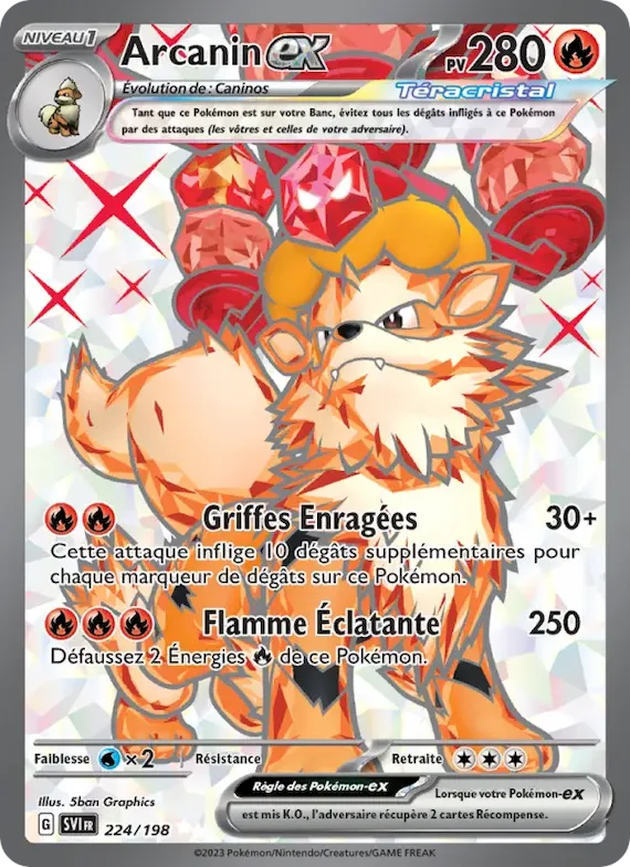 Arcanin-ex 224 – Écarlate et Violet
