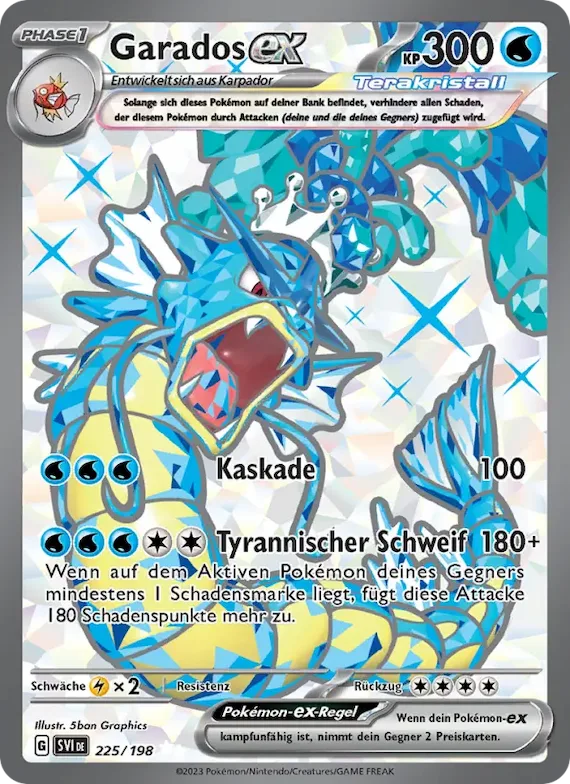 Garados-ex 225 – Karmesin & Purpur