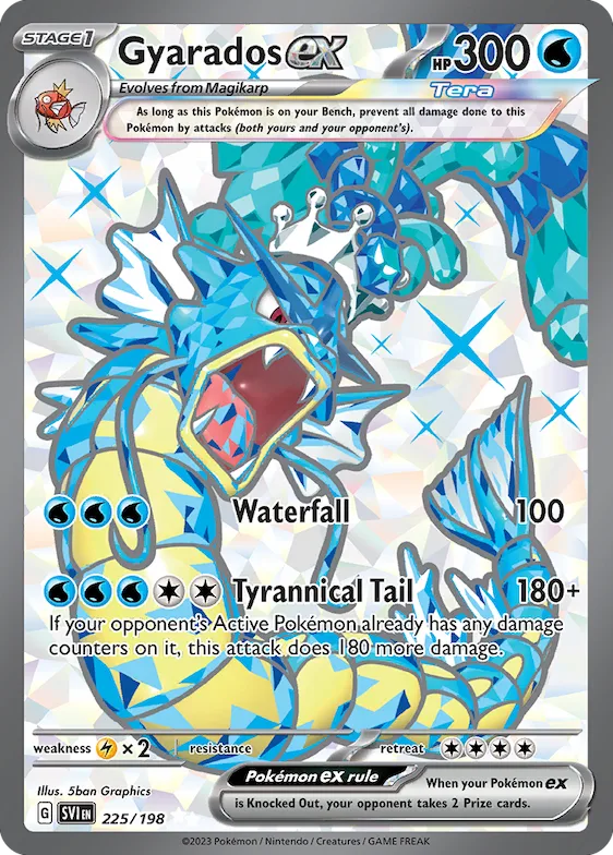 Gyarados ex #225 – Scarlet & Violet