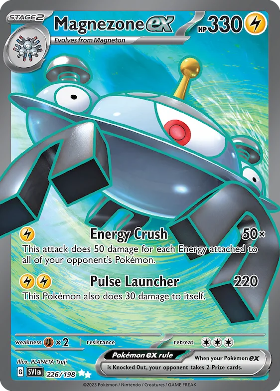 Magnezone ex #226 – Scarlet & Violet