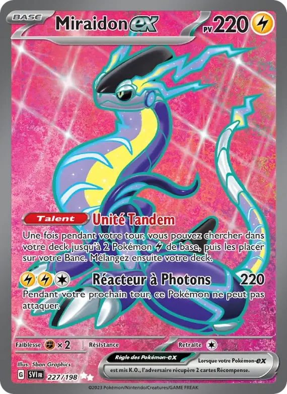 Miraidon-ex 227 – Écarlate et Violet