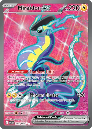 Miraidon ex #227 – Scarlet & Violet