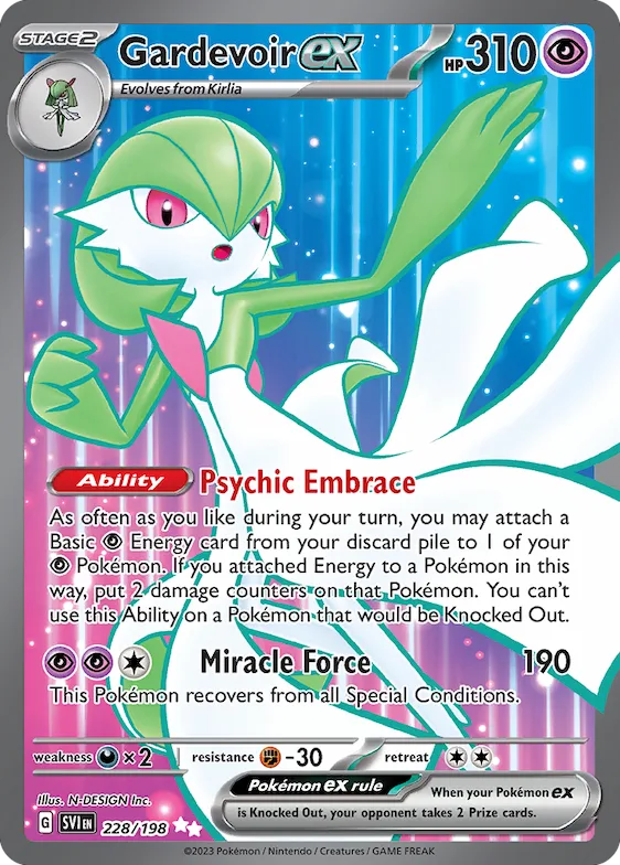 Gardevoir ex #228 – Scarlet & Violet