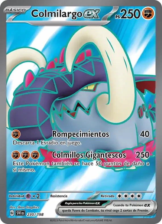 Colmilargo ex 230 – Escarlata y Púrpura