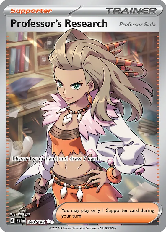 Professor's Research (Professor Sada) #240 – Scarlet & Violet