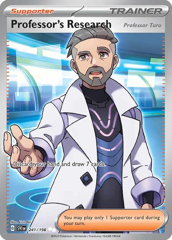 Professor's Research (Professor Turo) #241 – Scarlet & Violet