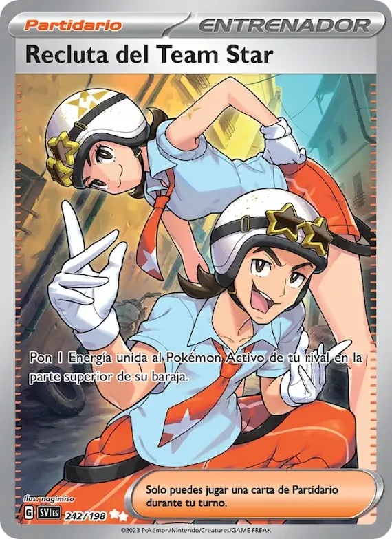 Recluta del Team Star 242 – Escarlata y Púrpura
