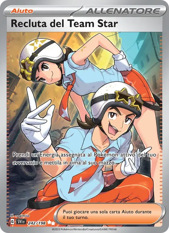 Recluta del Team Star 242 – Scarlatto e Violetto
