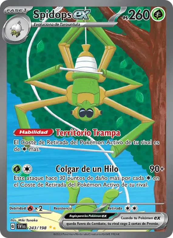 Spidops ex 243 – Escarlata y Púrpura