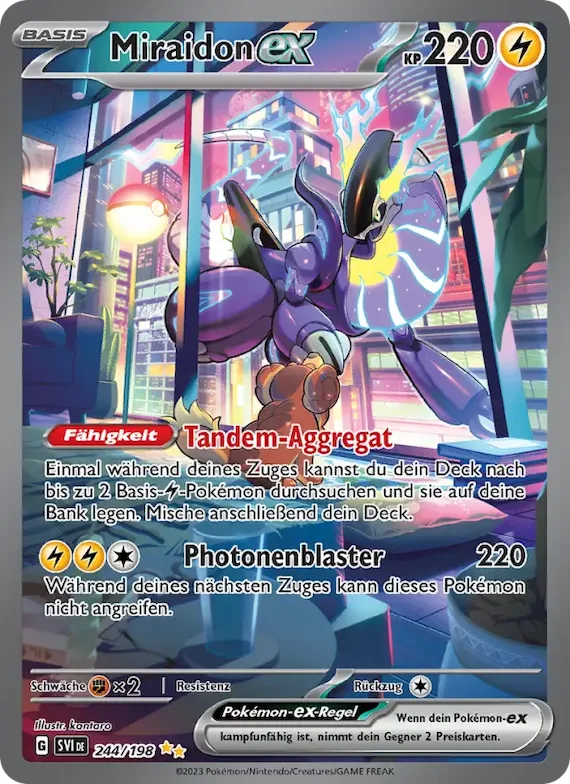 Miraidon-ex 244 – Karmesin & Purpur