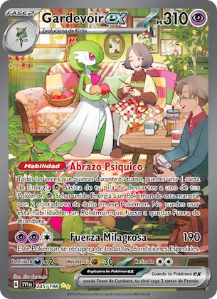 Gardevoir ex 245 – Escarlata y Púrpura