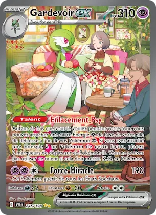 Gardevoir-ex 245 – Écarlate et Violet
