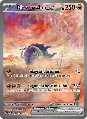 Riesenzahn-ex Nr. 246 – Karmesin & Purpur