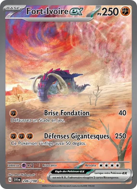 Fort-Ivoire-ex 246 – Écarlate et Violet