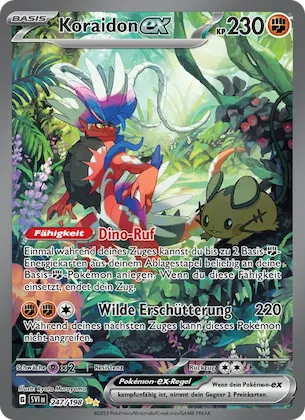Koraidon-ex 247 – Karmesin & Purpur