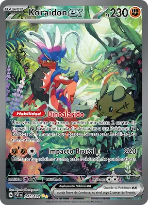 Koraidon ex 247 – Escarlata y Púrpura